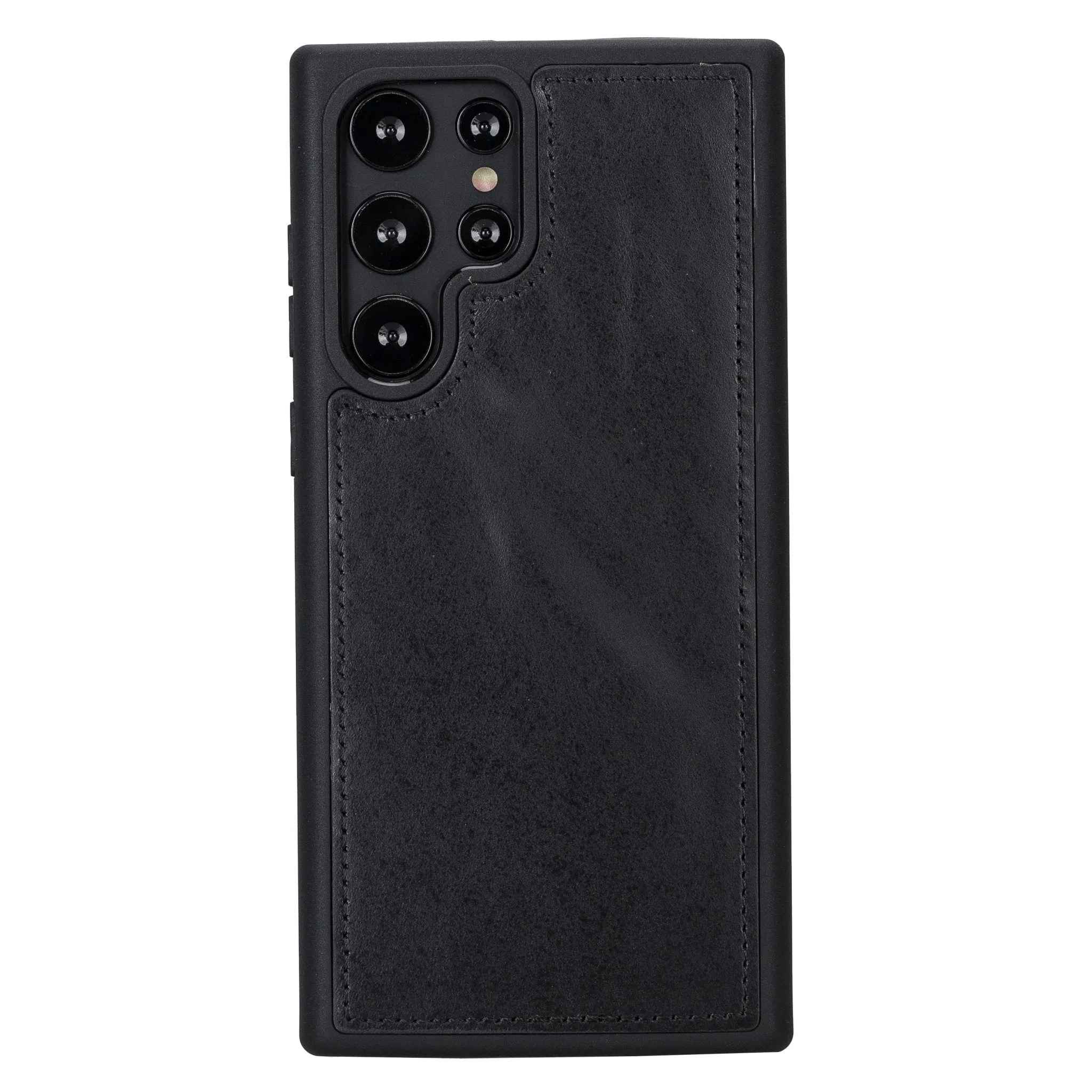 Carter Samsung Galaxy S22 Ultra Wallet Case, Rustic Black