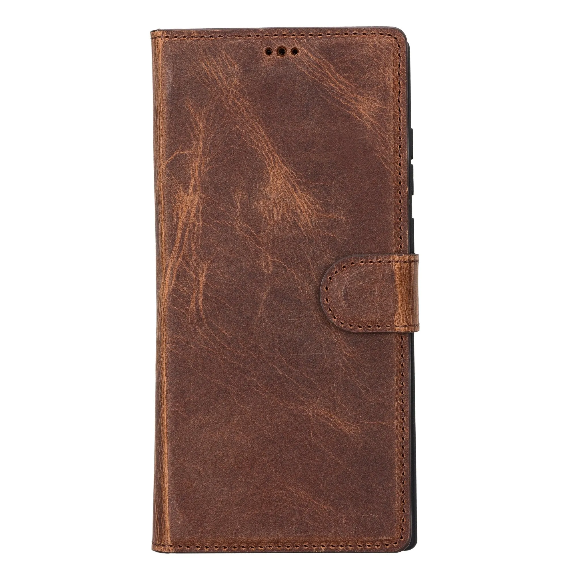 Carter Samsung Galaxy S22 Wallet Case, Antique Brown