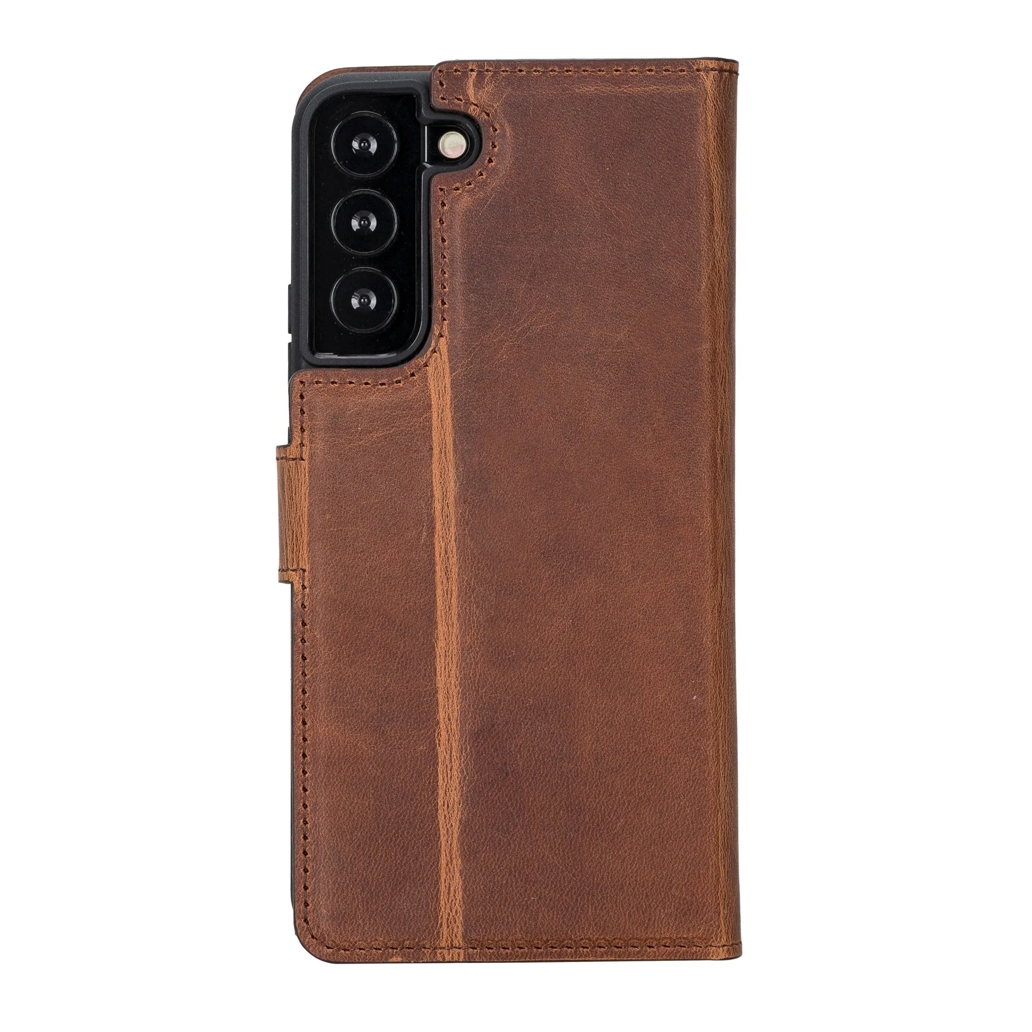 Carter Samsung Galaxy S22 Wallet Case, Antique Brown
