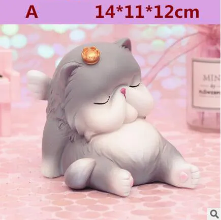 Cartoon Cute Dog t Figurine With Crown Ornament