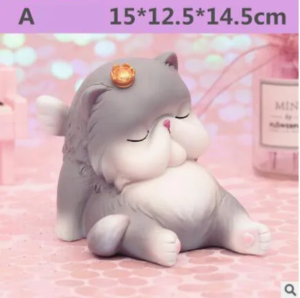 Cartoon Cute Dog t Figurine With Crown Ornament