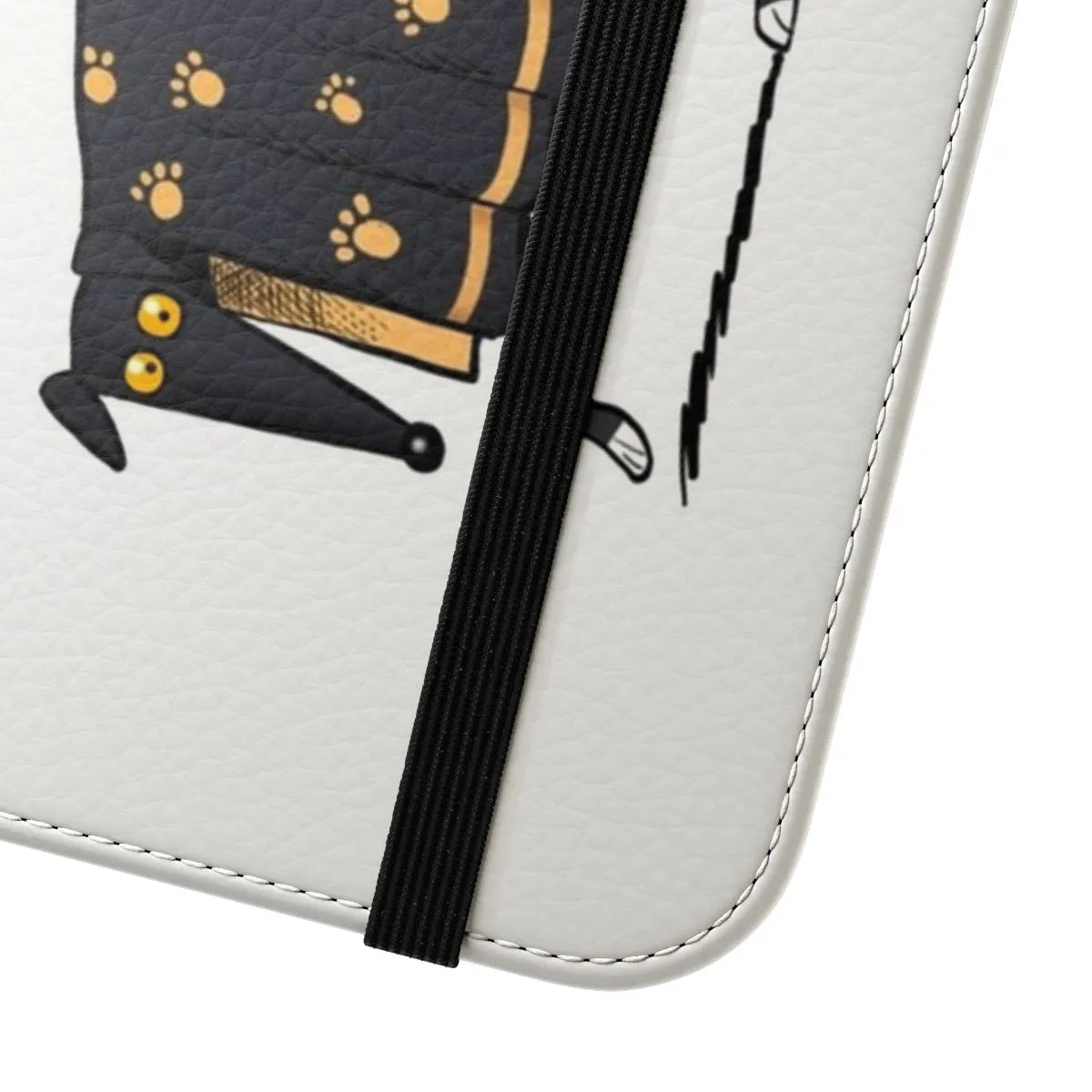Cartoon Dog Lover's Flip Cover Phone Case