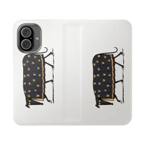 Cartoon Dog Lover's Flip Cover Phone Case