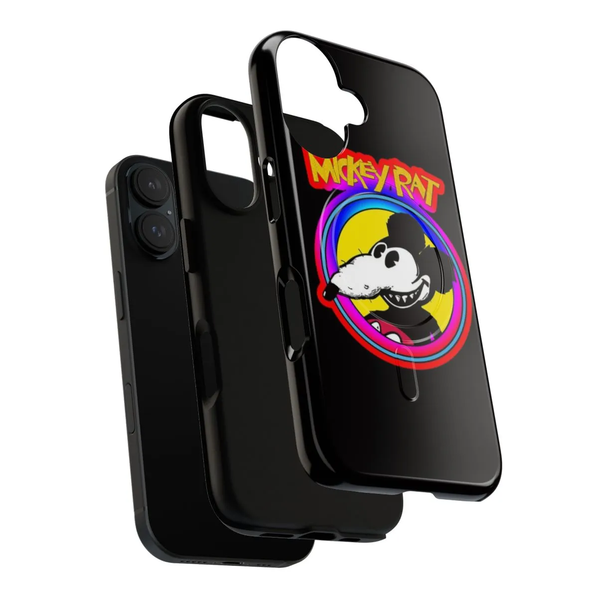 Cartoon Mouse Magnetic Tough Phone Case