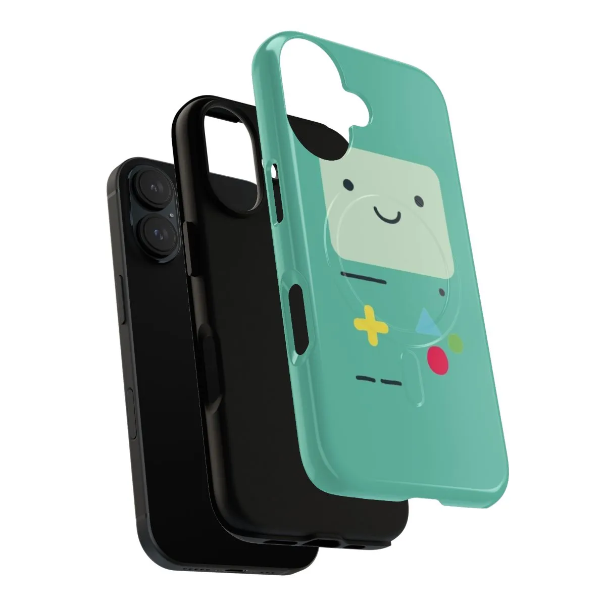 Cartoon Network Inspired BMO-Themed Magnetic Tough Phone Case