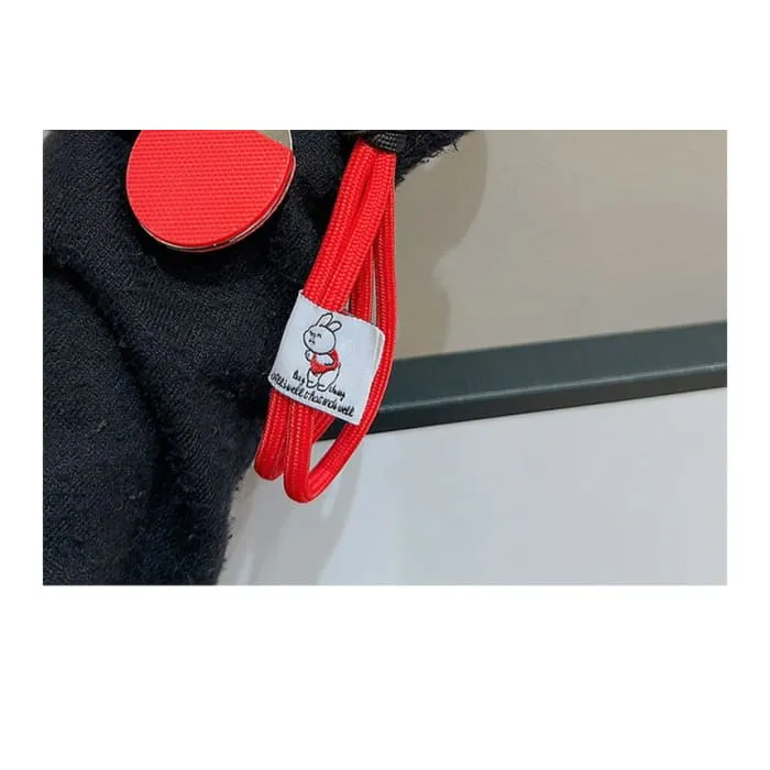 Cartoon Table Tennis Doll Lanyard String Airpods / Pro Earphone Case