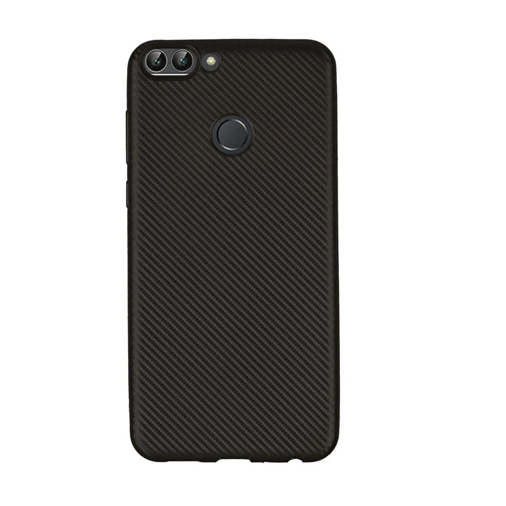 Case for Huawei P Smart Soft Carbon Fiber Cover