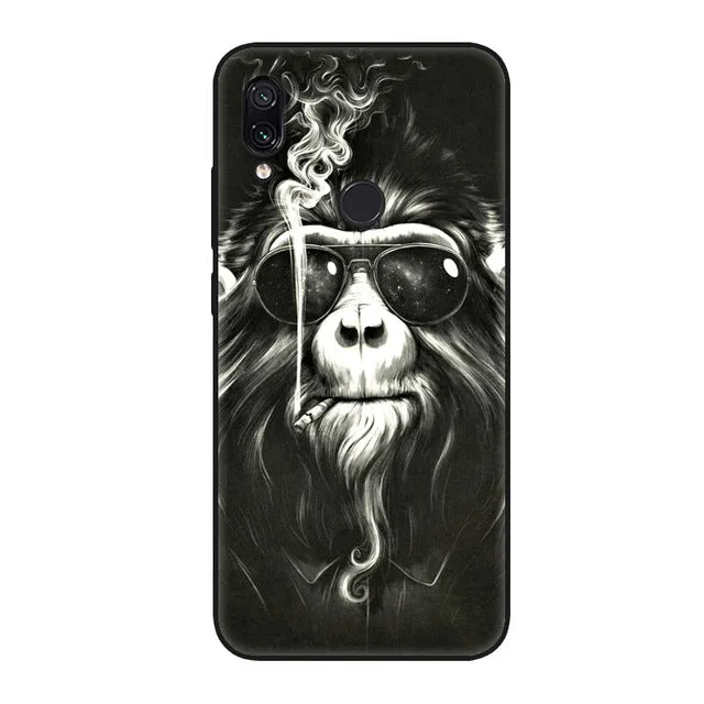Case For Xiaomi Redmi Note 7 Case Silicon Funda for Xiaomi Redmi Note 7 Pro Cover Capa Back Coque for Redmi Note7 Pro Phone Case