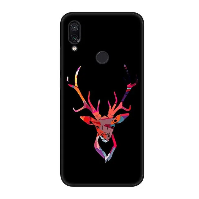Case For Xiaomi Redmi Note 7 Case Silicon Funda for Xiaomi Redmi Note 7 Pro Cover Capa Back Coque for Redmi Note7 Pro Phone Case