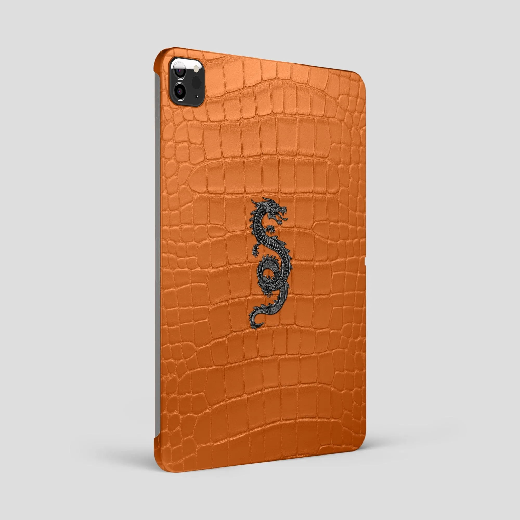 Case with Carbon Dragon For iPad Pro 12.9-inch (5th gen) In Alligator