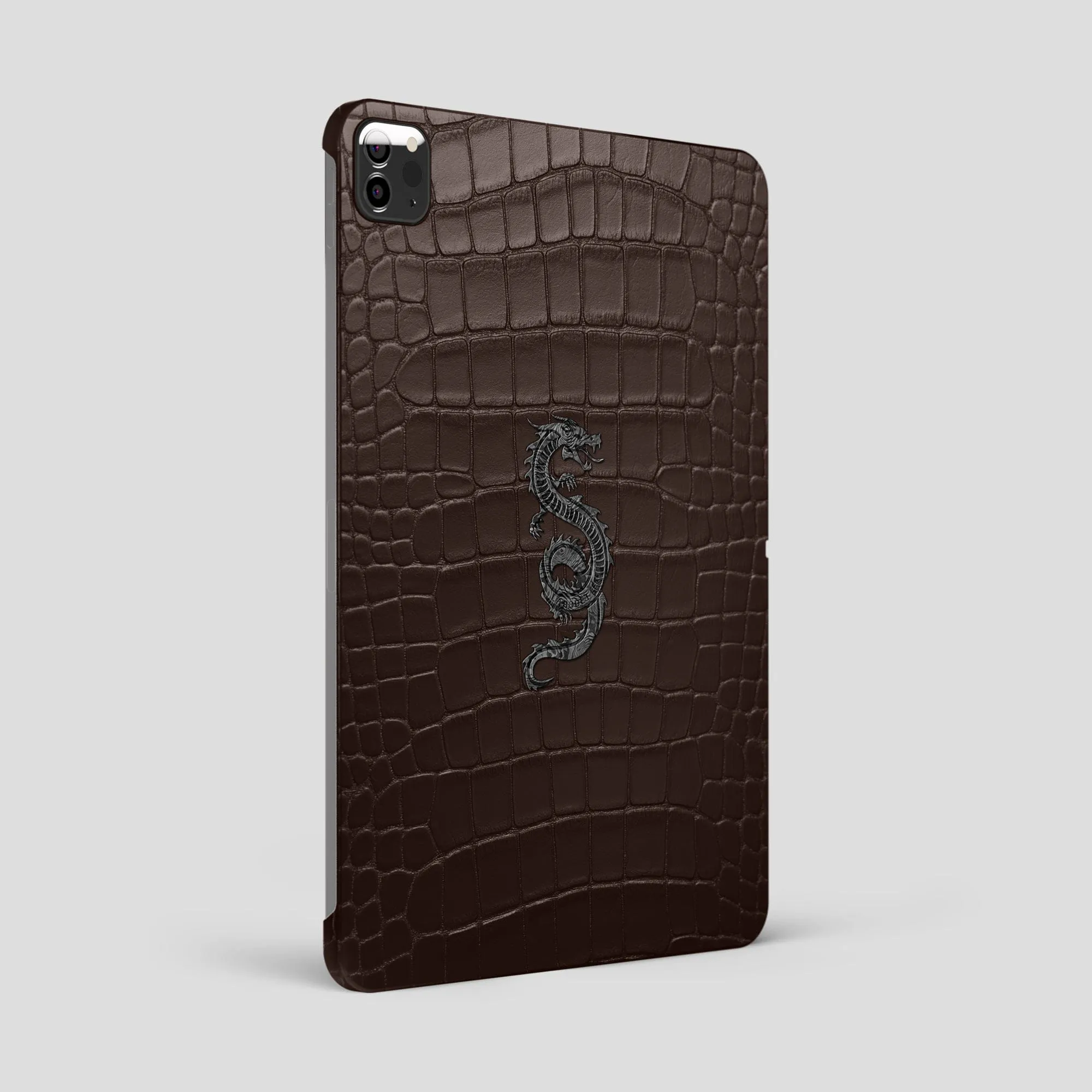 Case with Carbon Dragon For iPad Pro 12.9-inch (5th gen) In Alligator