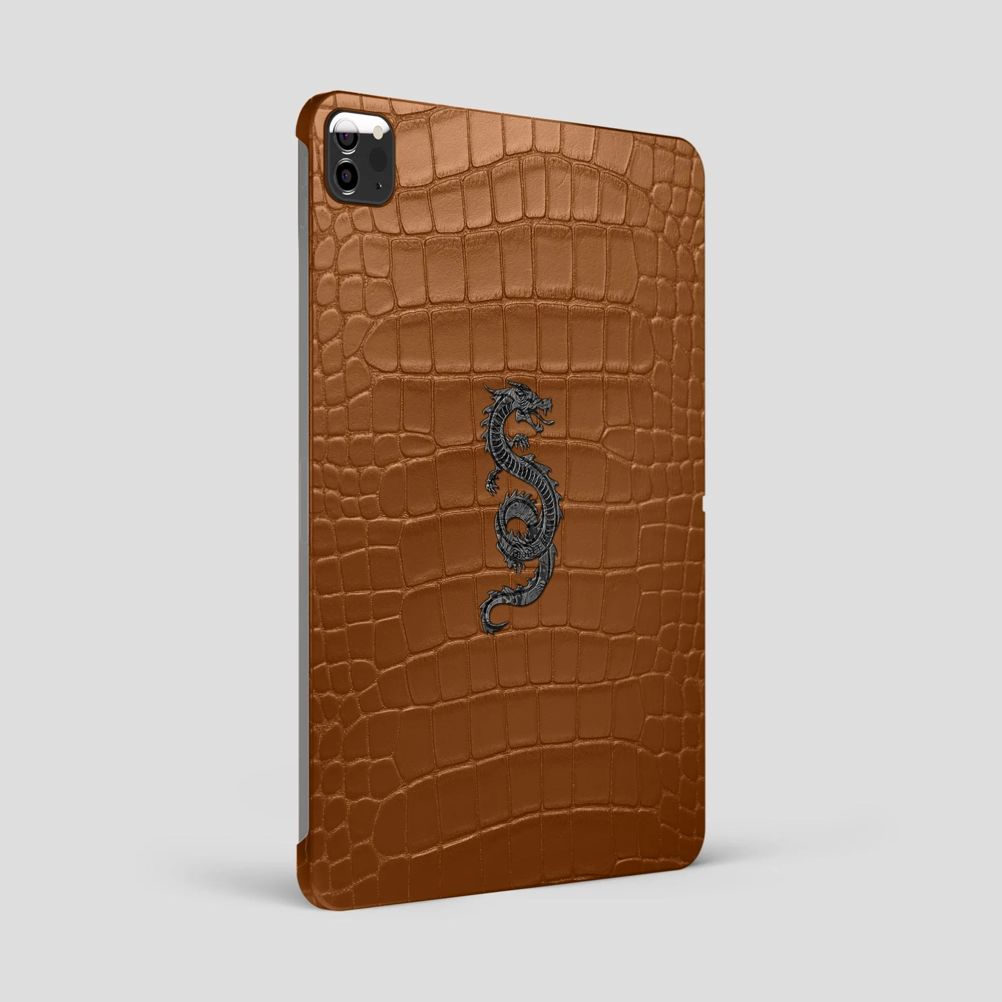 Case with Carbon Dragon For iPad Pro 12.9-inch (5th gen) In Alligator