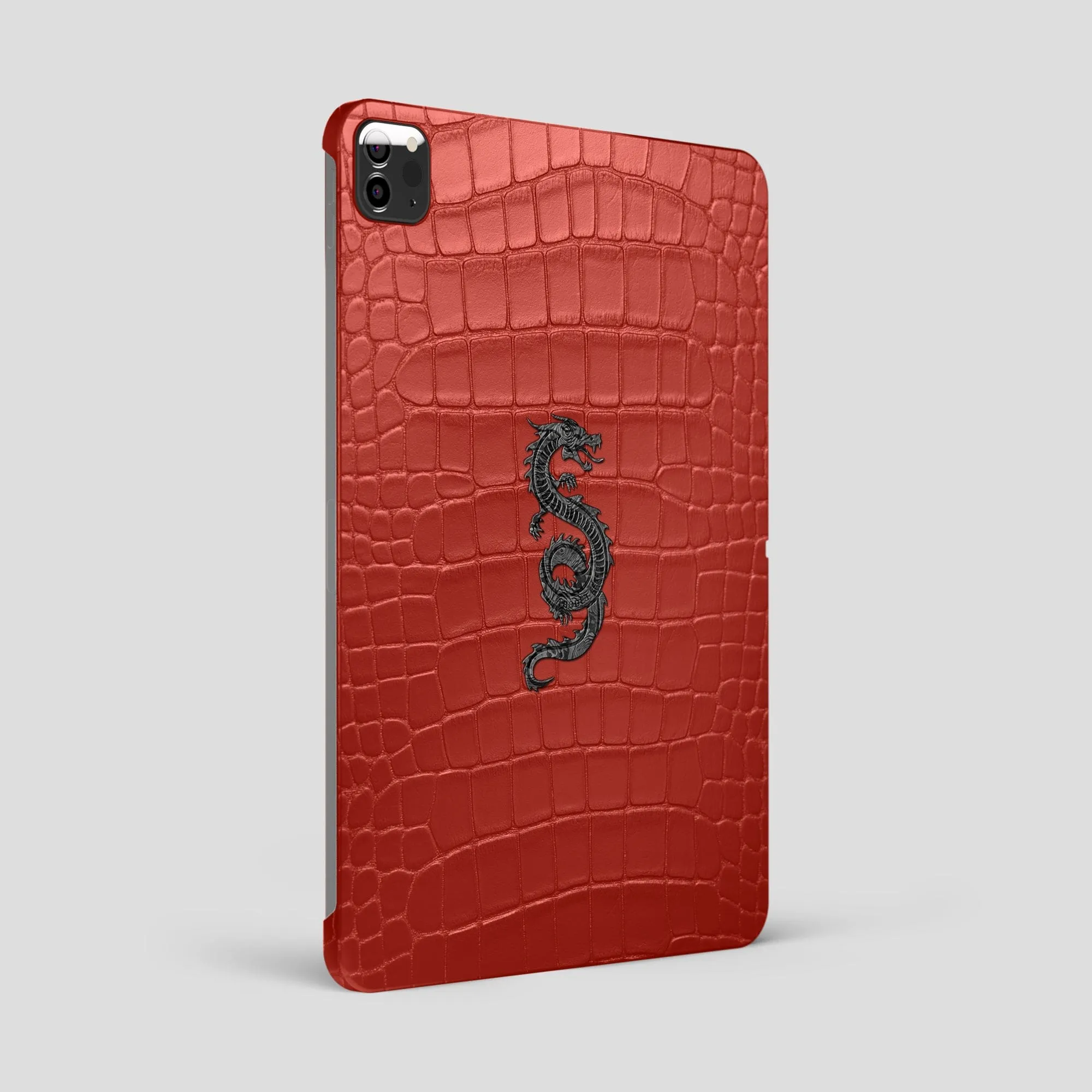 Case with Carbon Dragon For iPad Pro 12.9-inch (5th gen) In Alligator