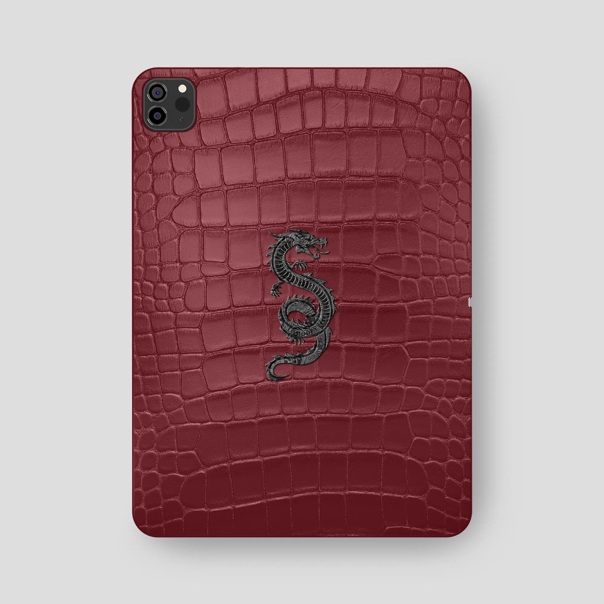 Case with Carbon Dragon For iPad Pro 12.9-inch (5th gen) In Alligator