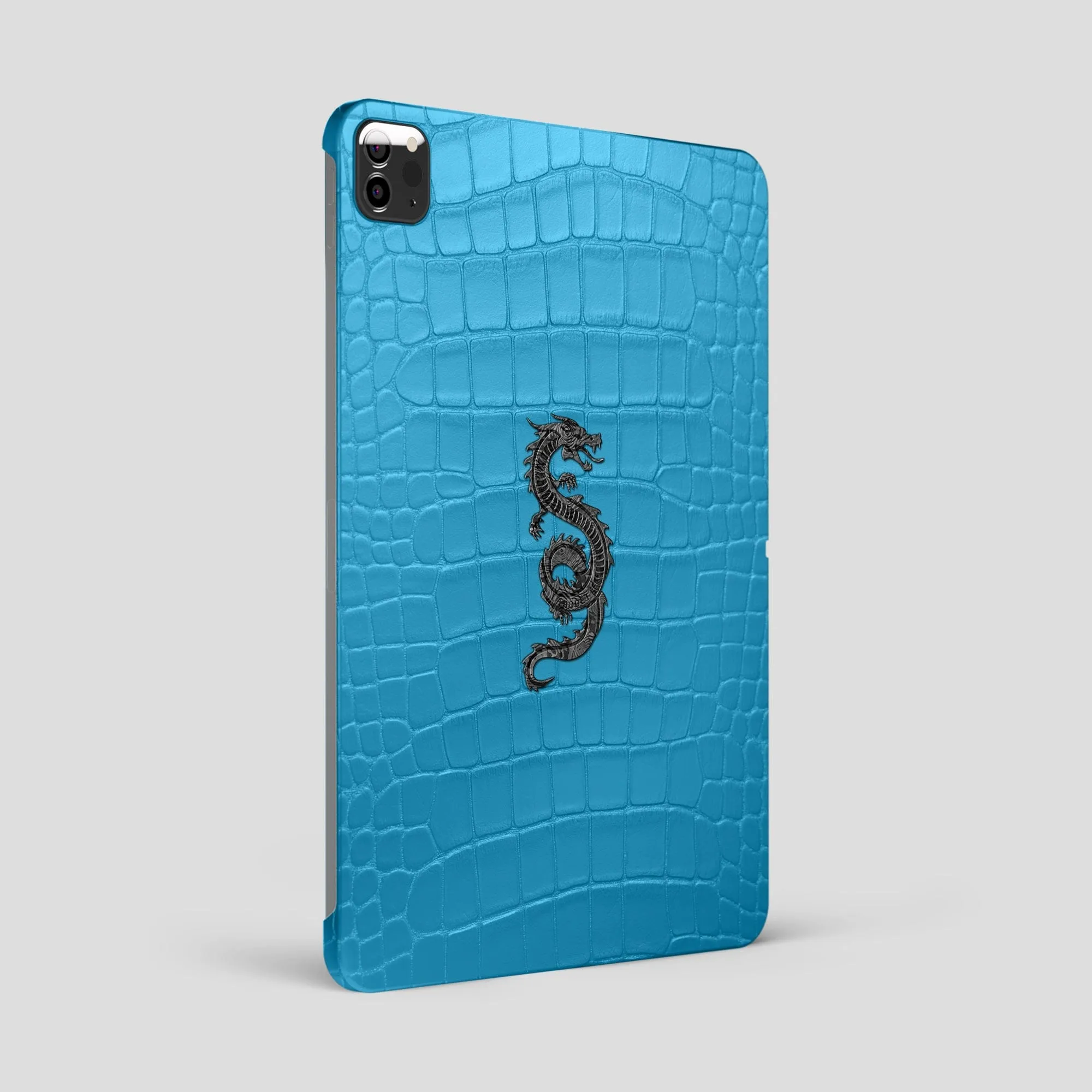 Case with Carbon Dragon For iPad Pro 12.9-inch (5th gen) In Alligator