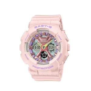 Casio BABY-G BA-130 Series Pastel Metallic Pink Watch BA130PM-4A