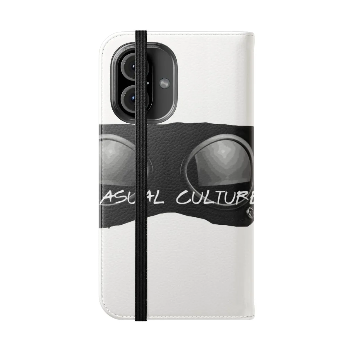 Casual Culture Inspired Flip Cover Phone Case