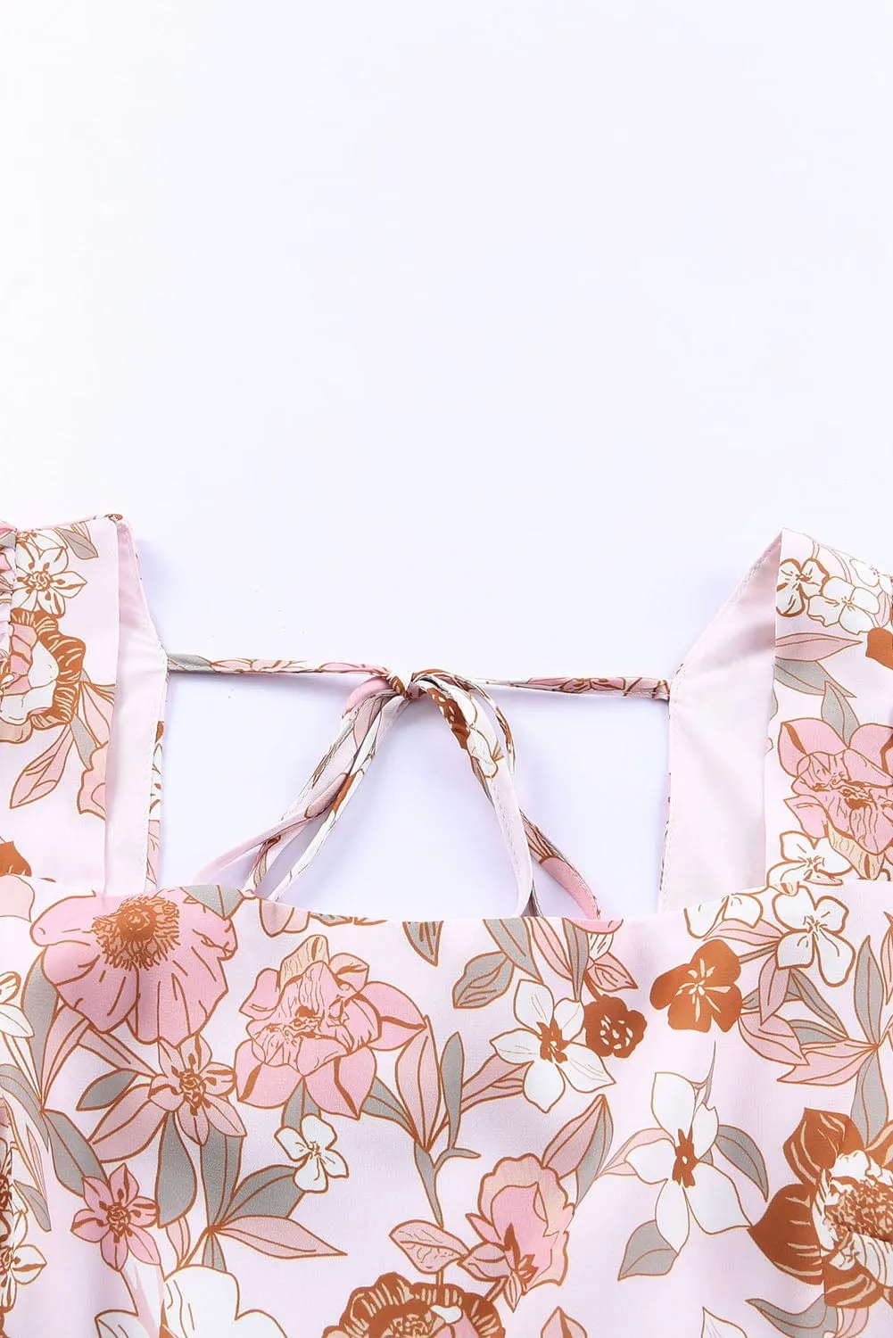 Casual Plus Size Floral Sundress