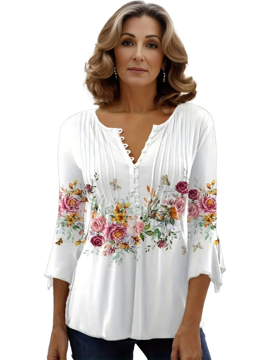 Casual Plus Size Floral Sundress