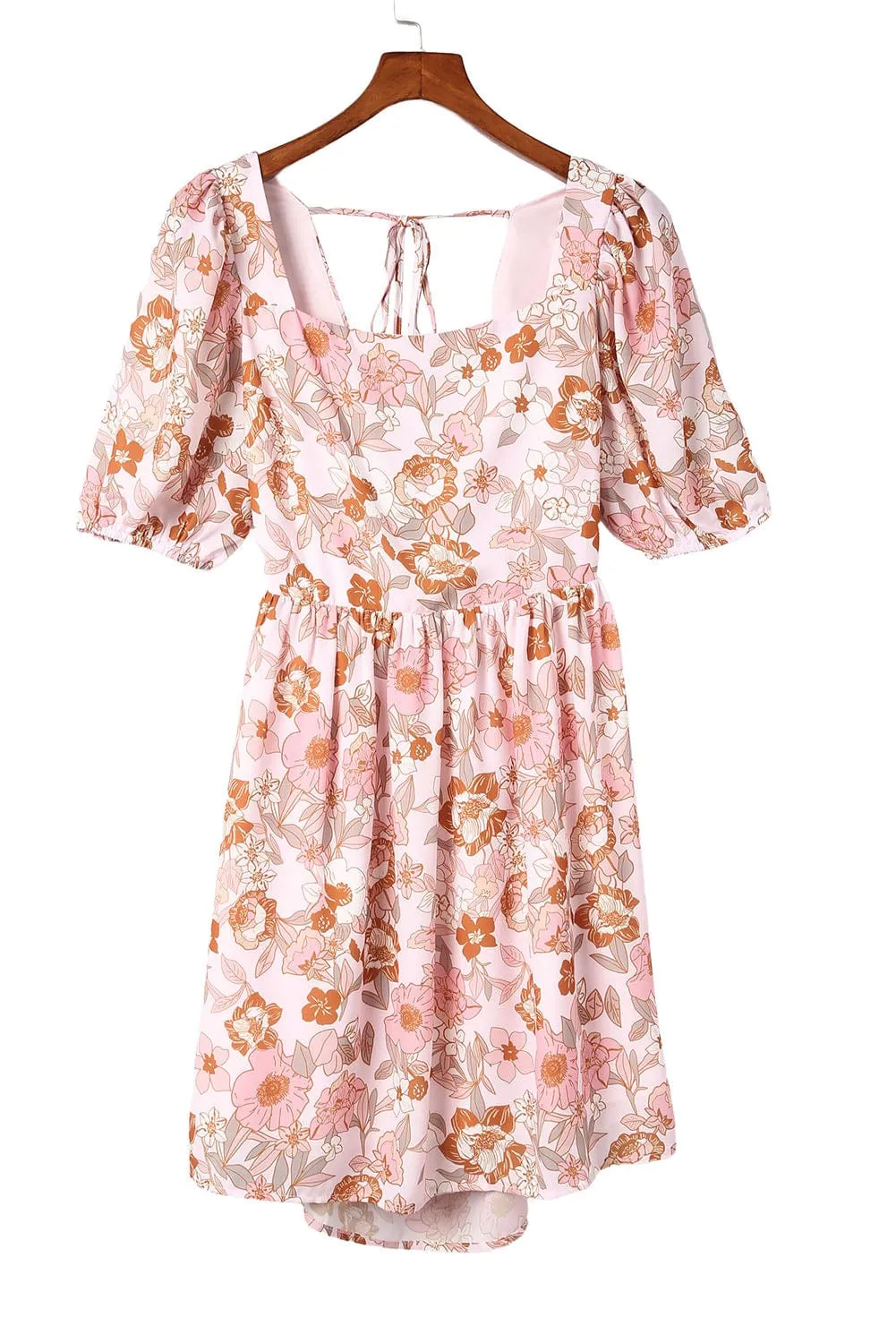 Casual Plus Size Floral Sundress