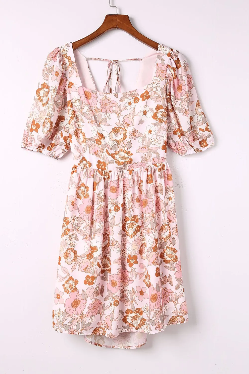 Casual Plus Size Floral Sundress