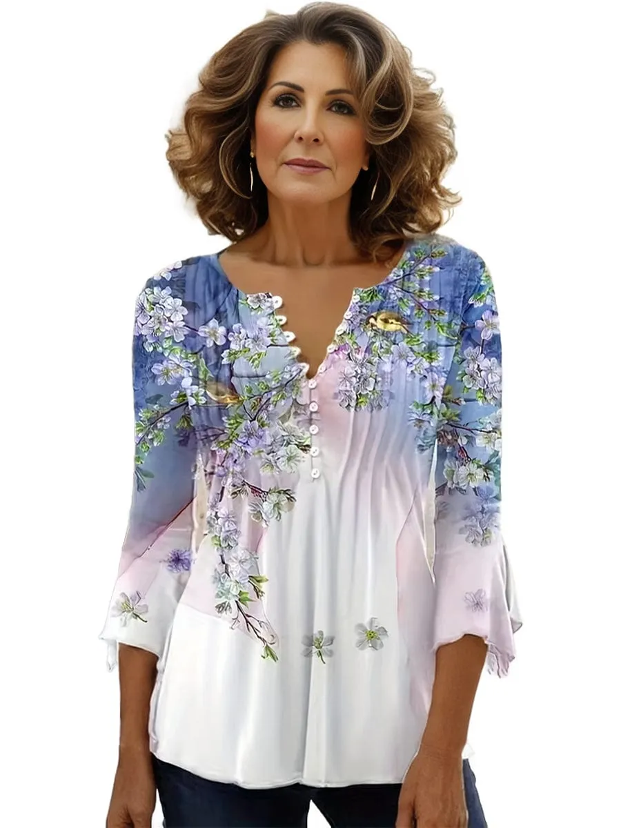 Casual Plus Size Floral Sundress