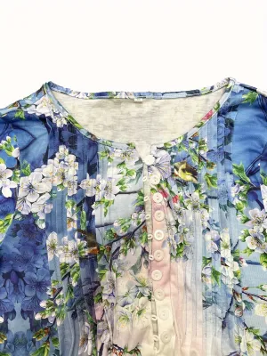 Casual Plus Size Floral Sundress