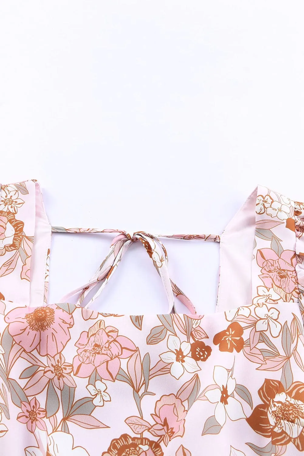 Casual Plus Size Floral Sundress