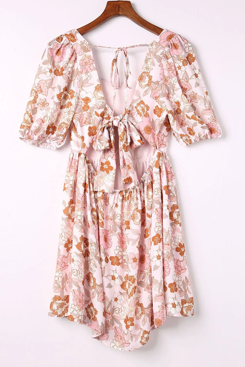 Casual Plus Size Floral Sundress