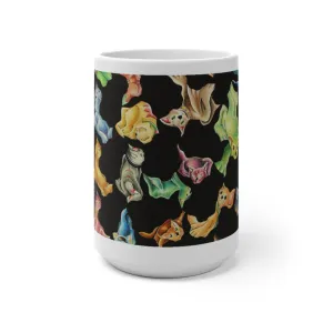 Cat Pattern Color Changing Mug