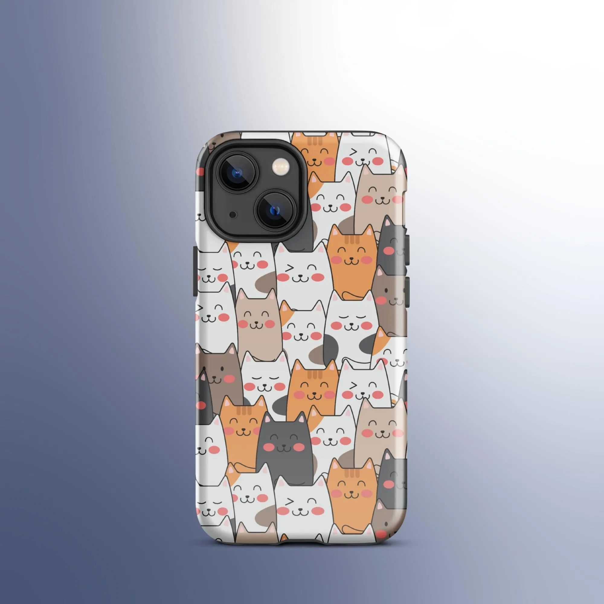 Cat Pile Tough Case for iPhone®