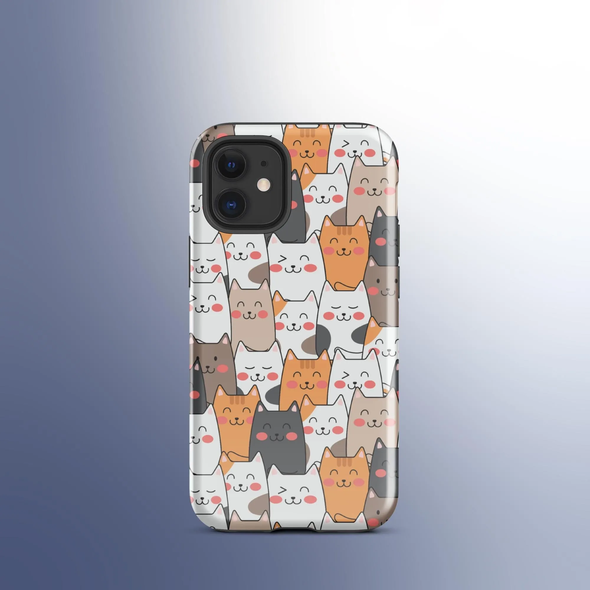 Cat Pile Tough Case for iPhone®