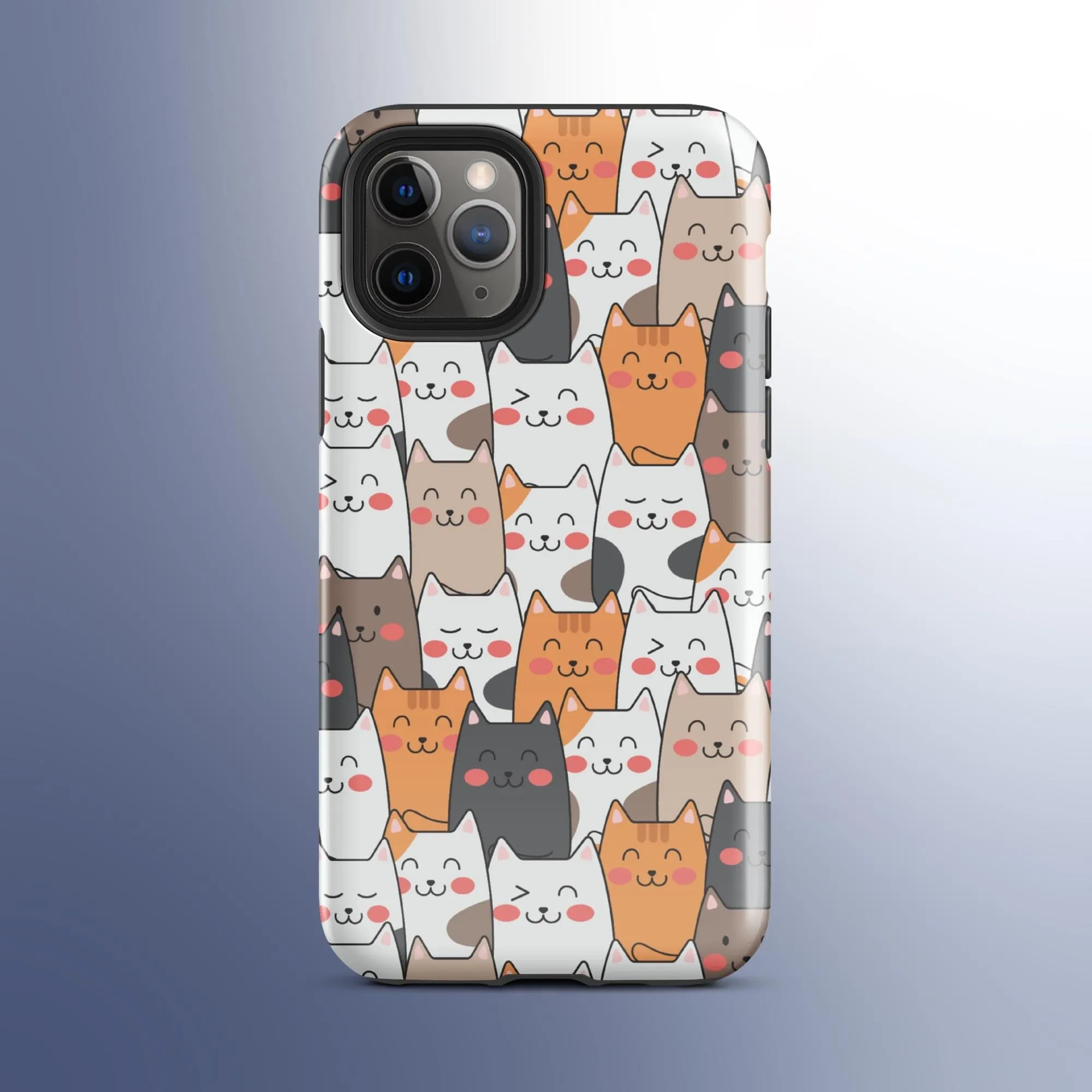 Cat Pile Tough Case for iPhone®