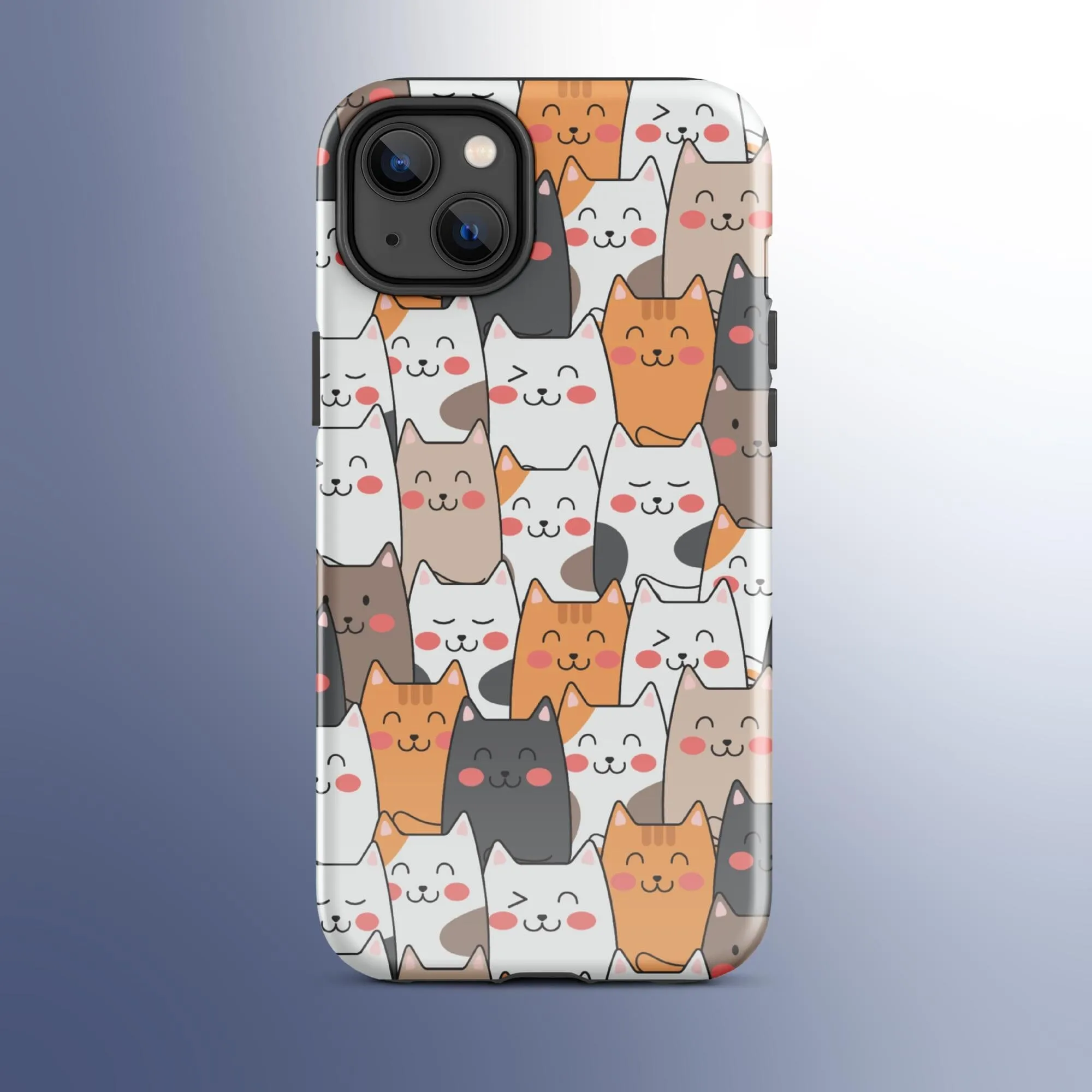 Cat Pile Tough Case for iPhone®