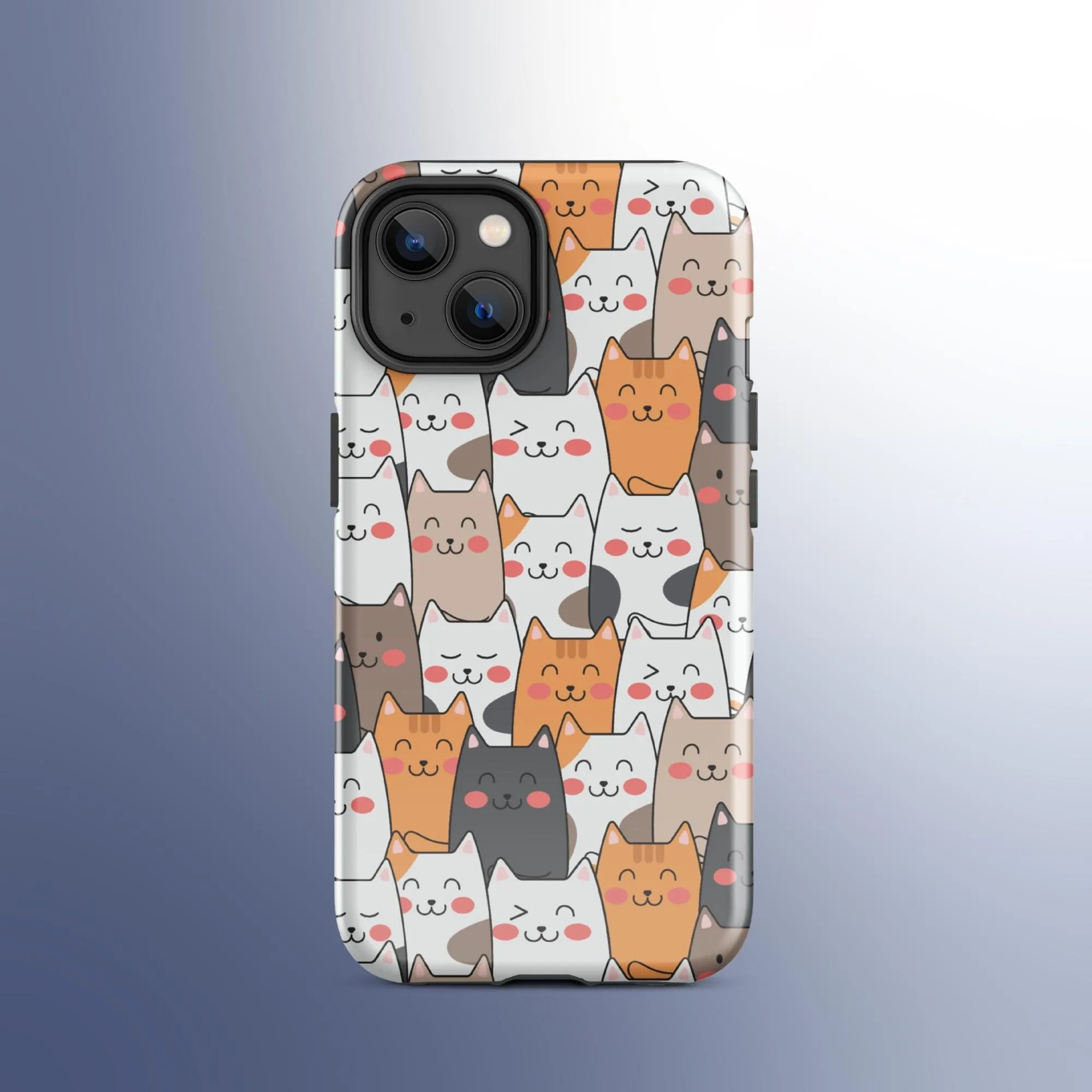 Cat Pile Tough Case for iPhone®