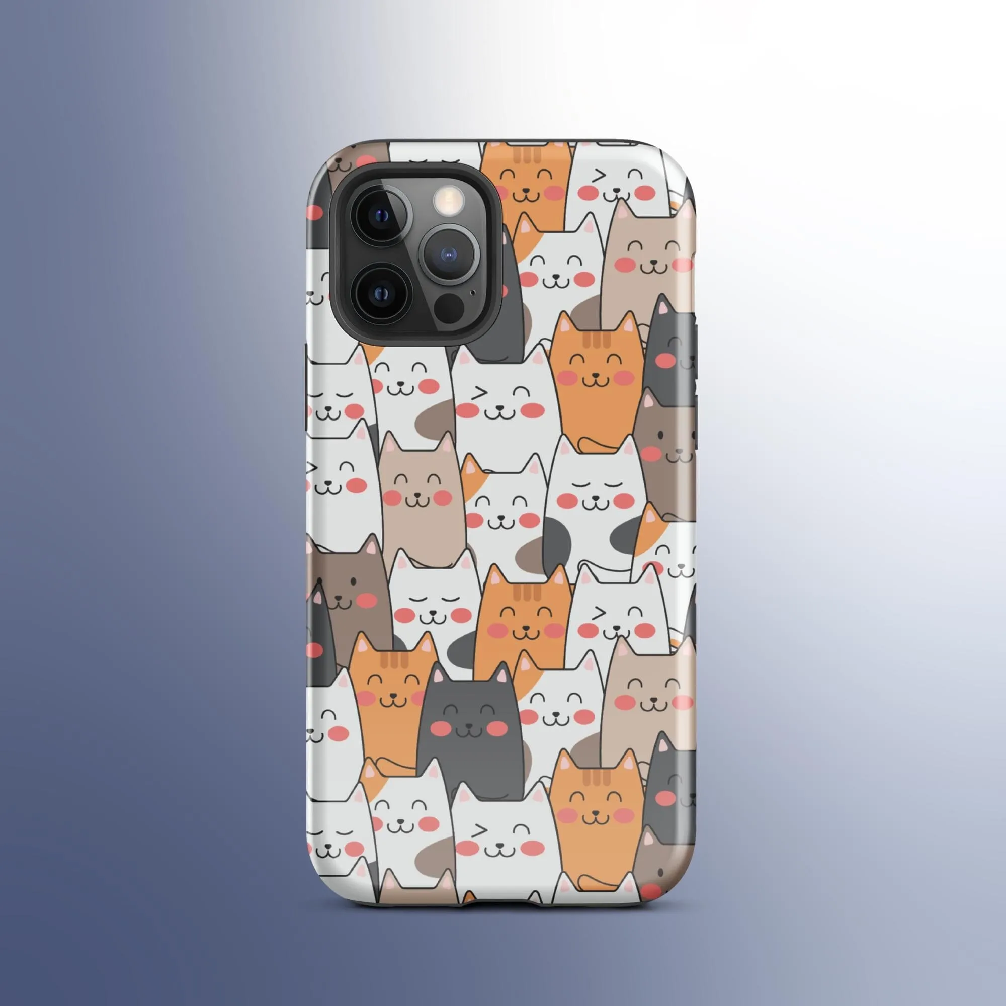 Cat Pile Tough Case for iPhone®