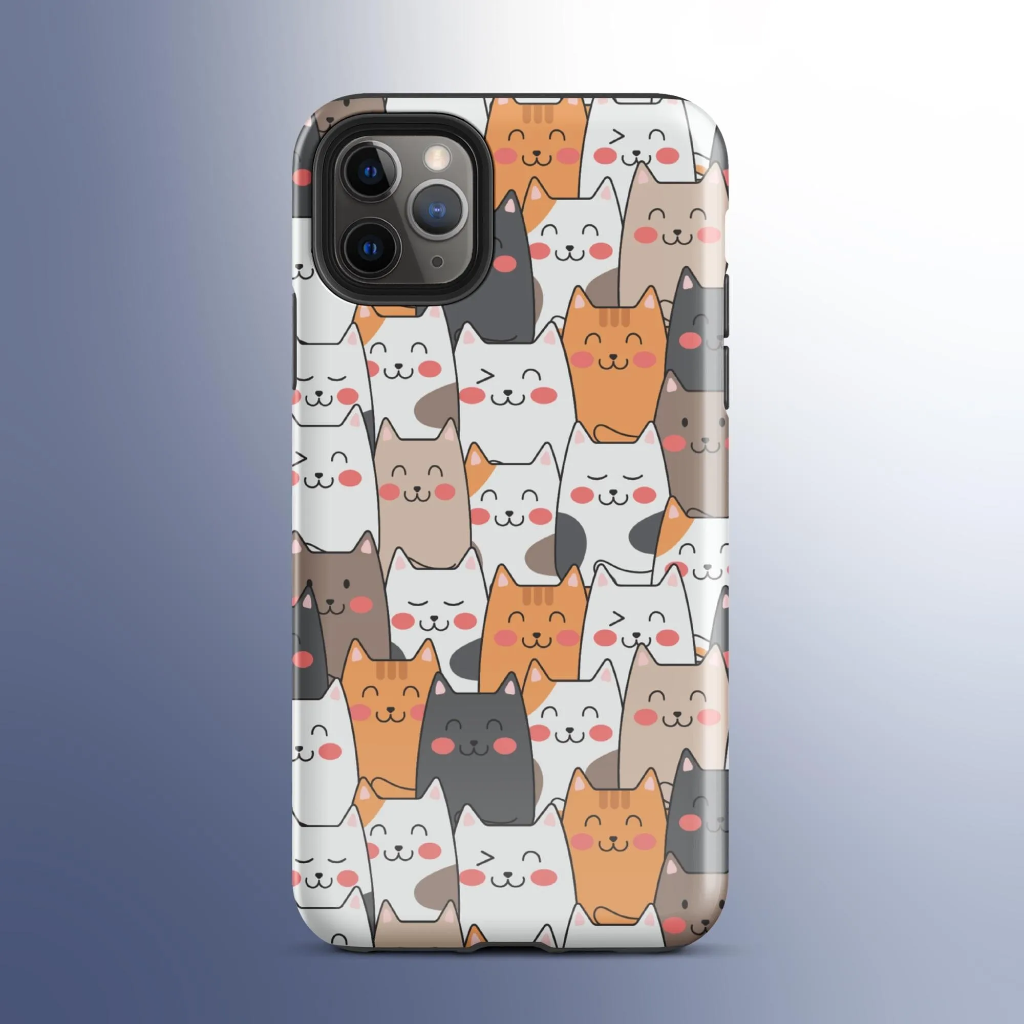 Cat Pile Tough Case for iPhone®