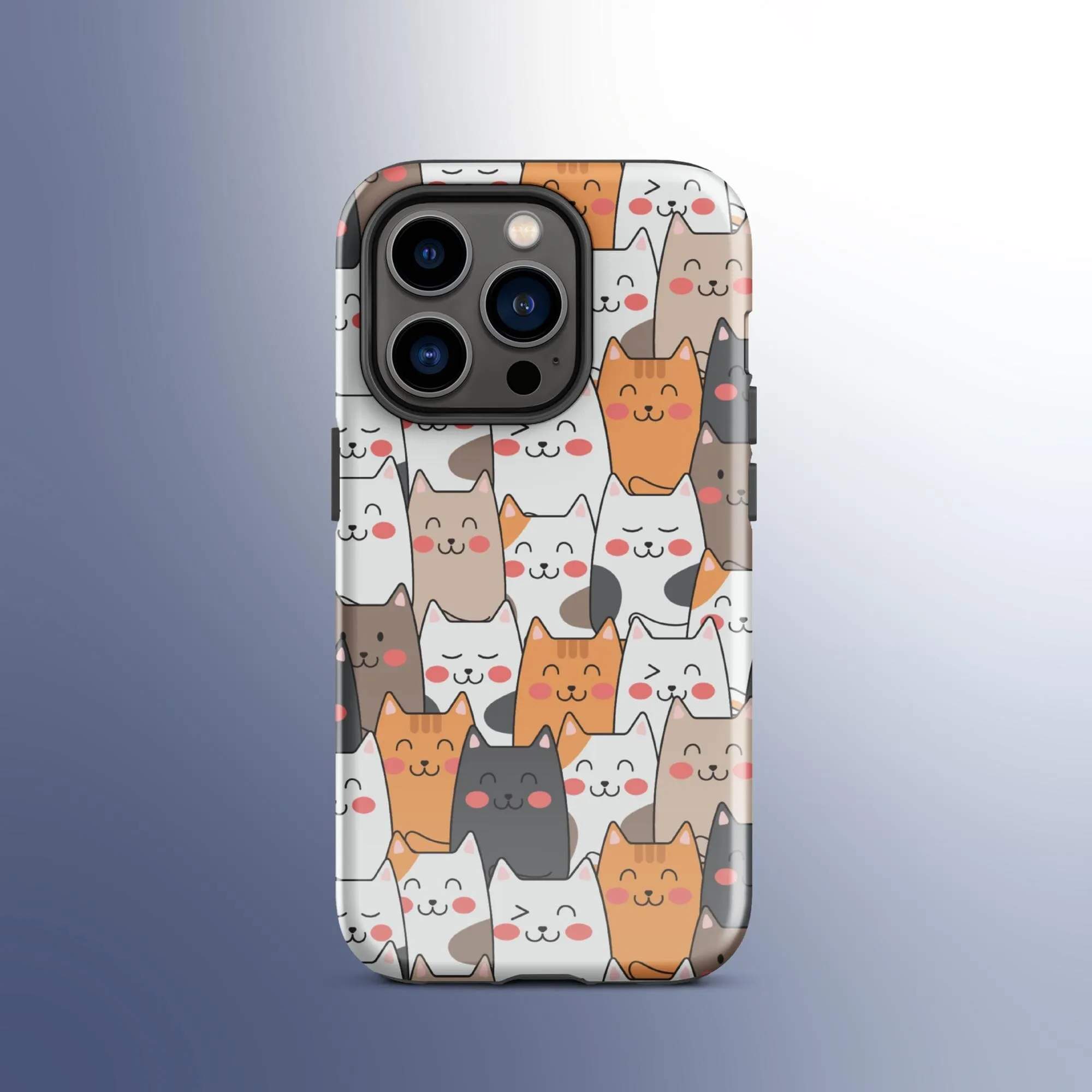 Cat Pile Tough Case for iPhone®