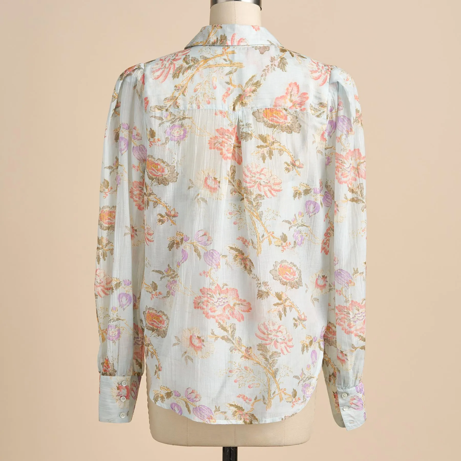 Cecile Floral Shirt, Petite