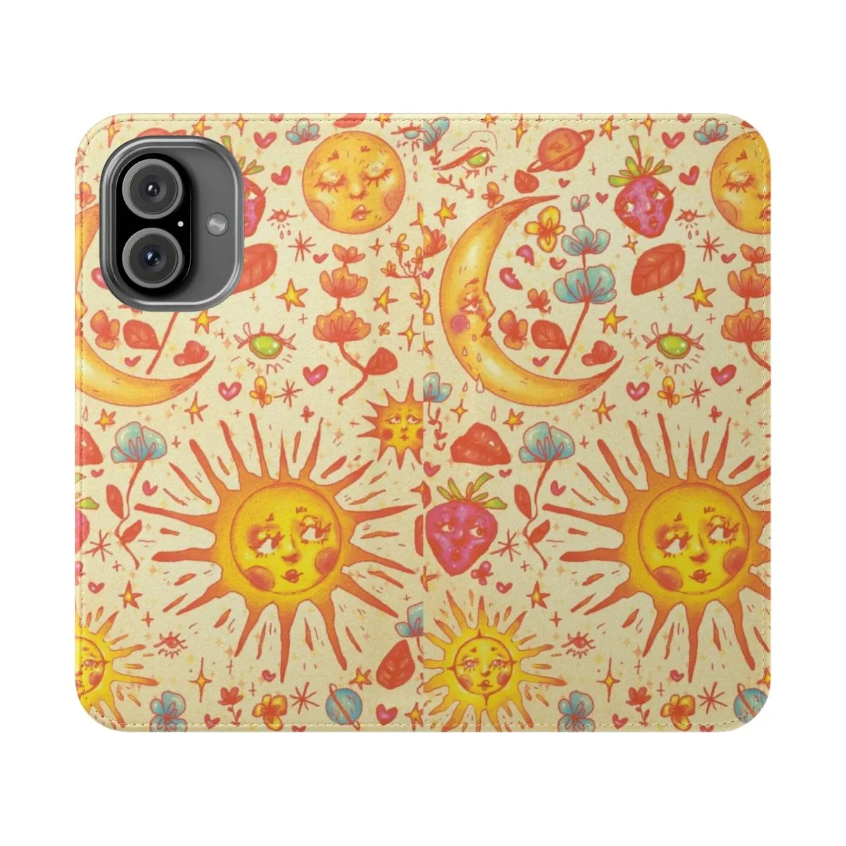 Celestial Floral Vintage Phone Case