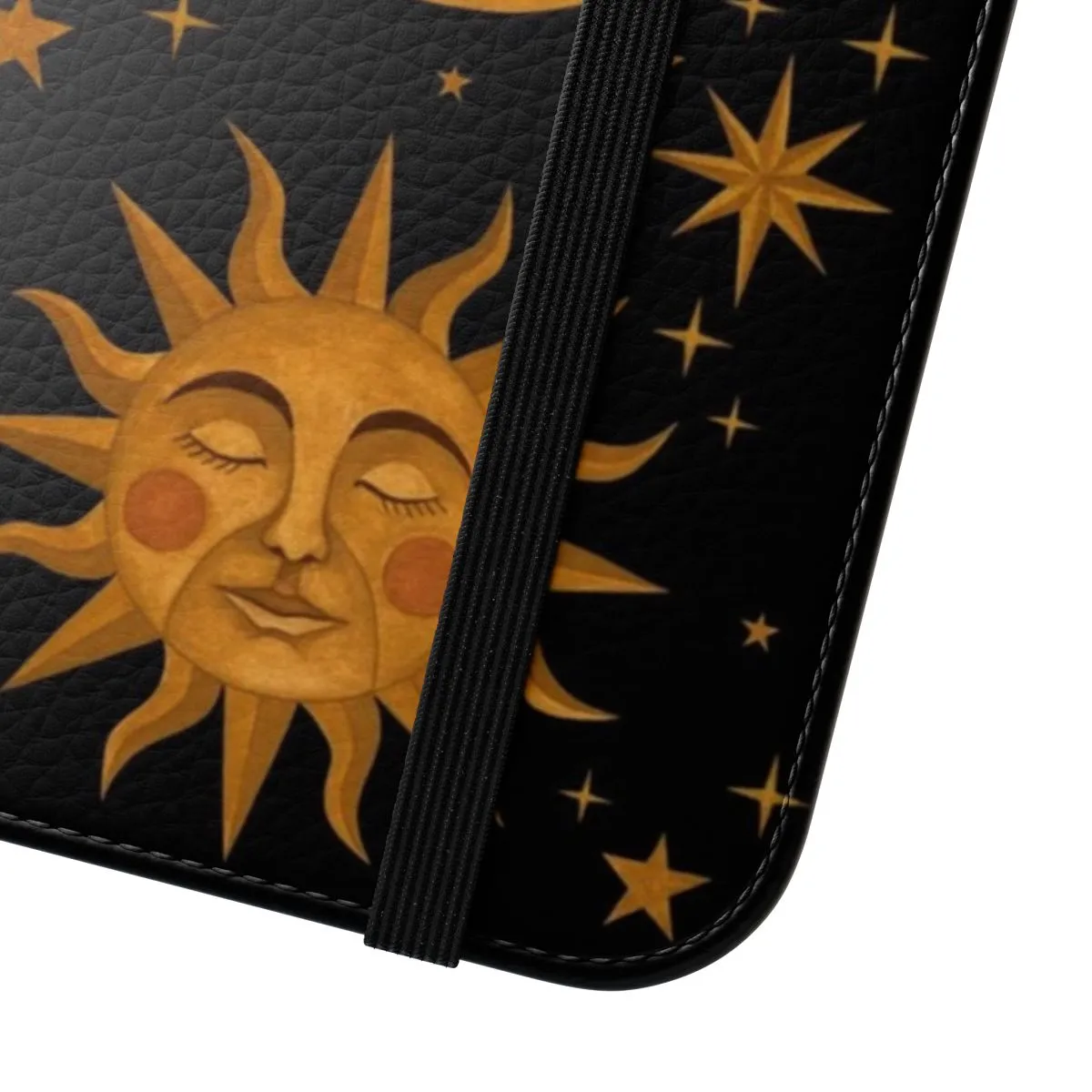 Celestial-Inspired Flip Cover Phone Case