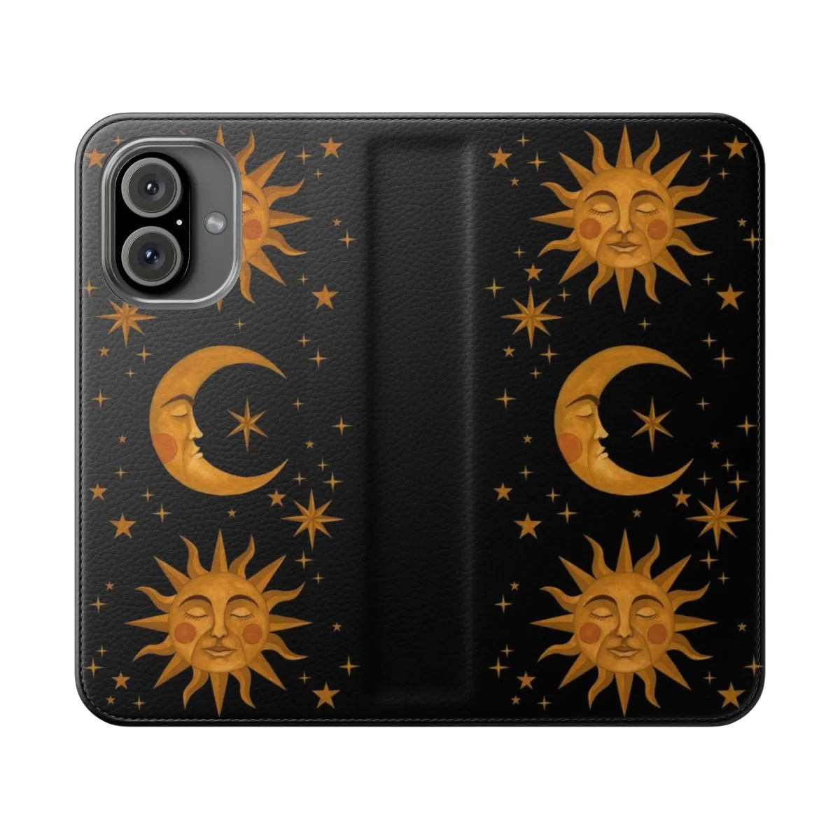 Celestial-Inspired Flip Cover Phone Case