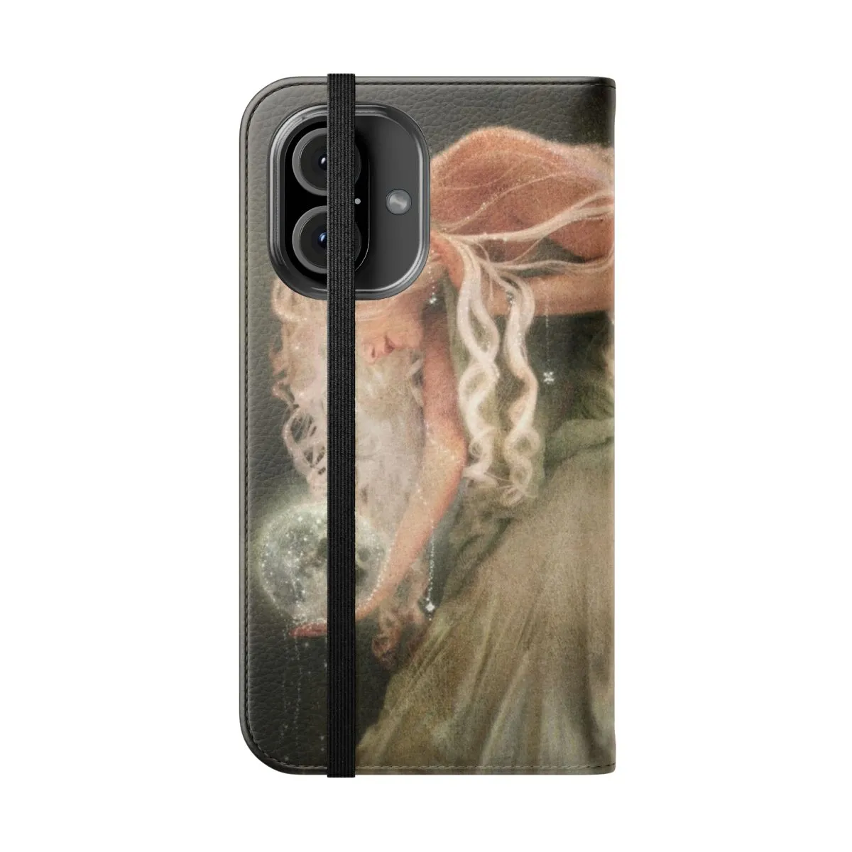 Celestial Maiden Moon Flip Cover Phone Case