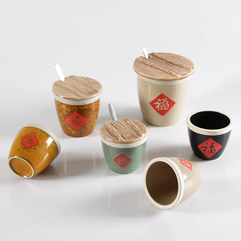 Ceramic Fuzi jar