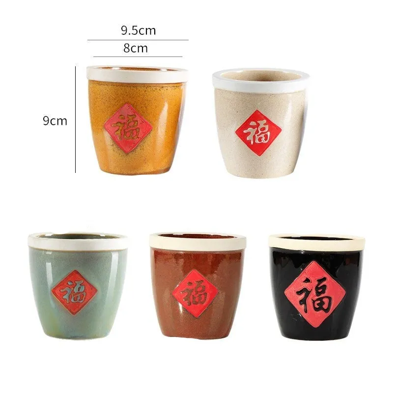 Ceramic Fuzi jar