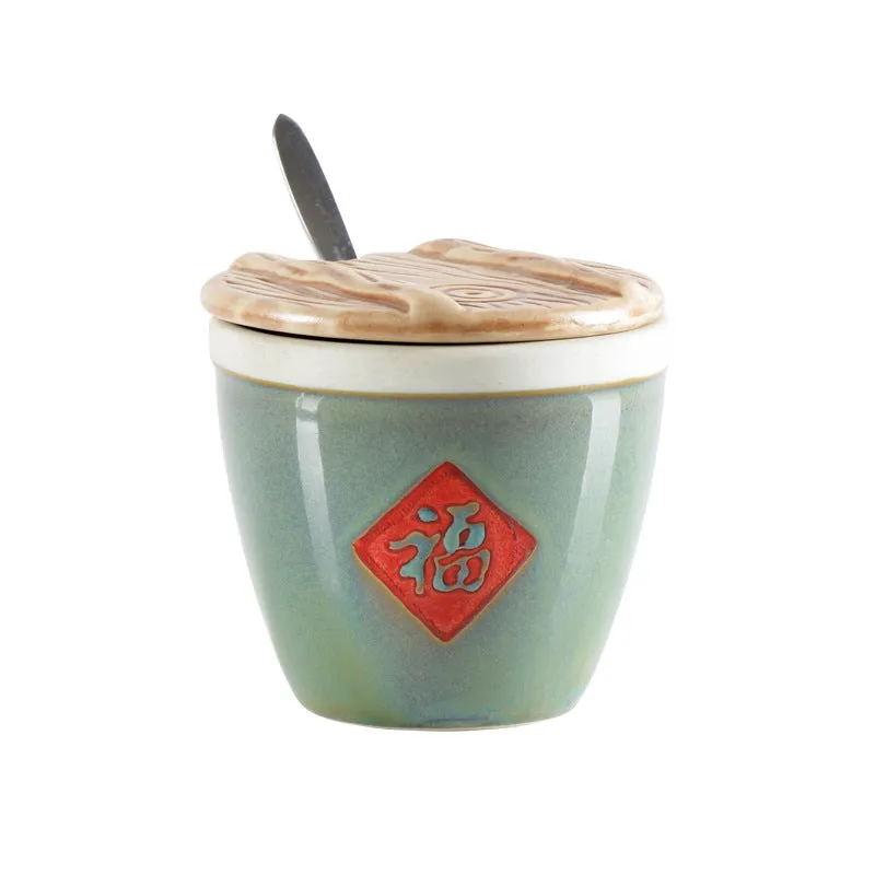 Ceramic Fuzi jar