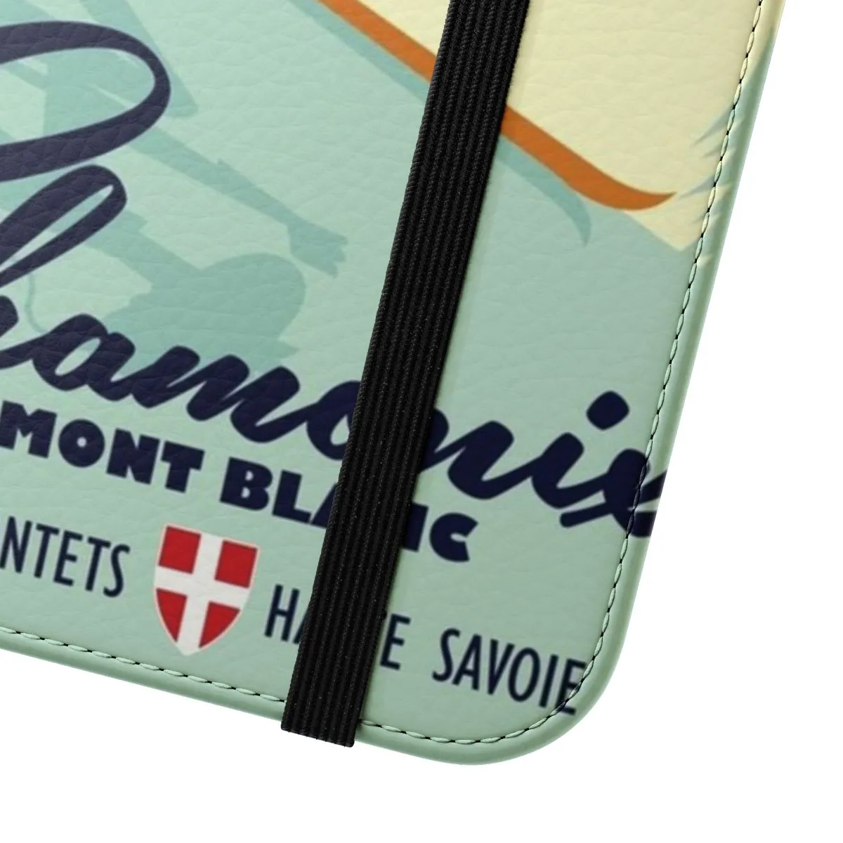 Chamonix Ski Poster Inspired Phone Case