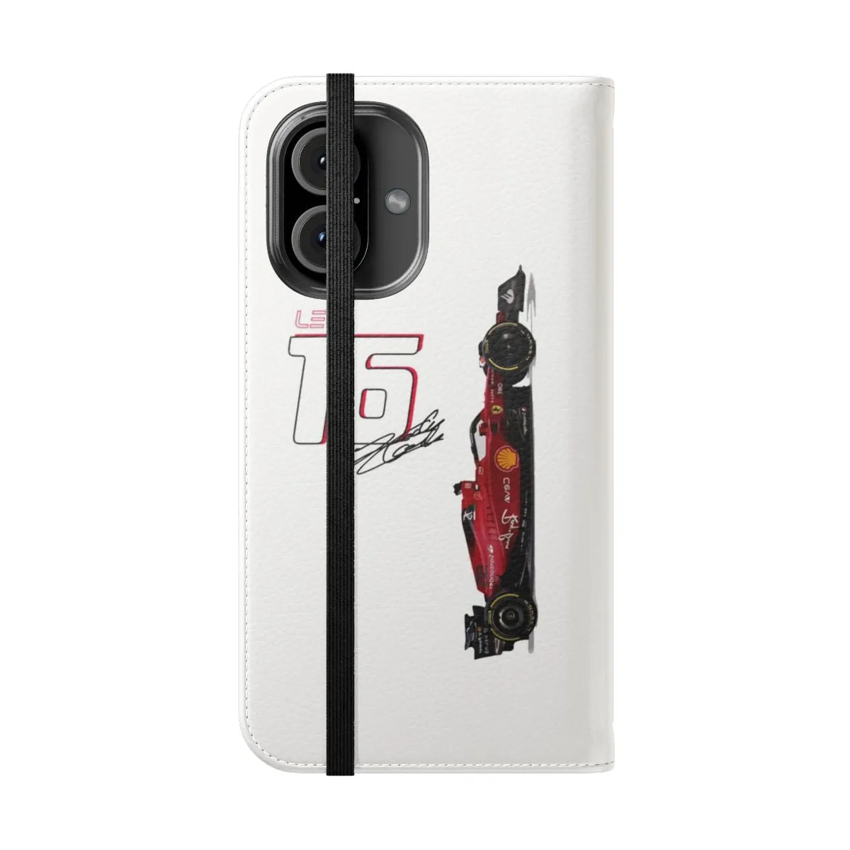Charles Leclerc Inspired F1 2024 Flip Cover Phone Case