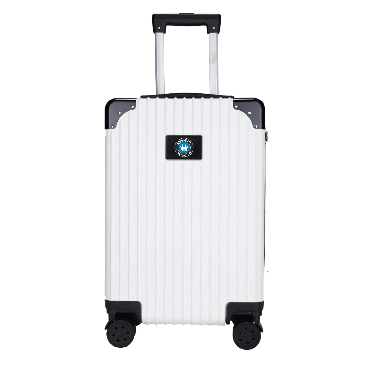 Charlotte FC 21" Exec 2-Toned Carry On Spinner -WHITE