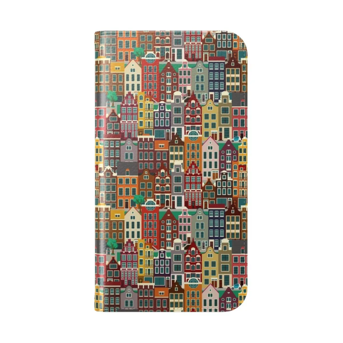 Charming Amsterdam Inspired Flip Cover Phone Case